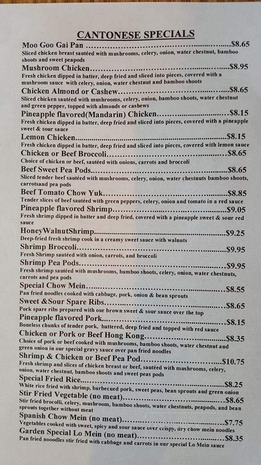 Joy Garden - Meridian, ID menu_pic