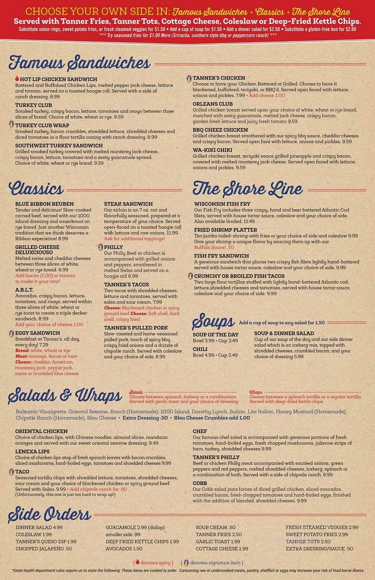 Tanner's Bar and Grill - Middleton, WI