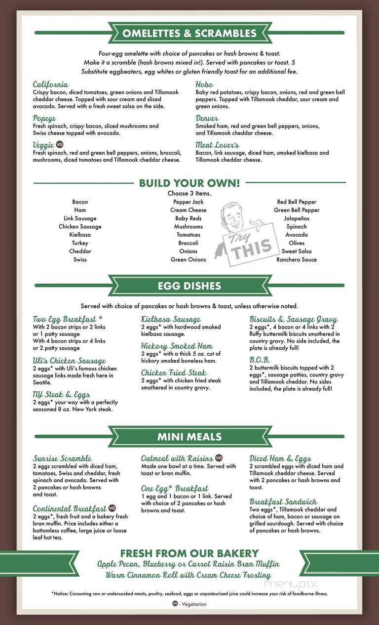 Sammamish Cafe - Sammamish, WA menu_pic