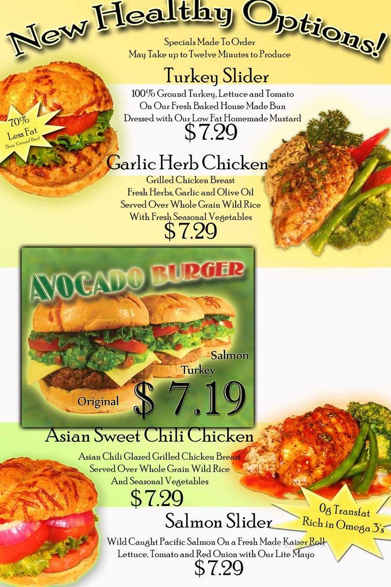 Lonestar Cheeseburger Company - San Angelo, TX menu_pic