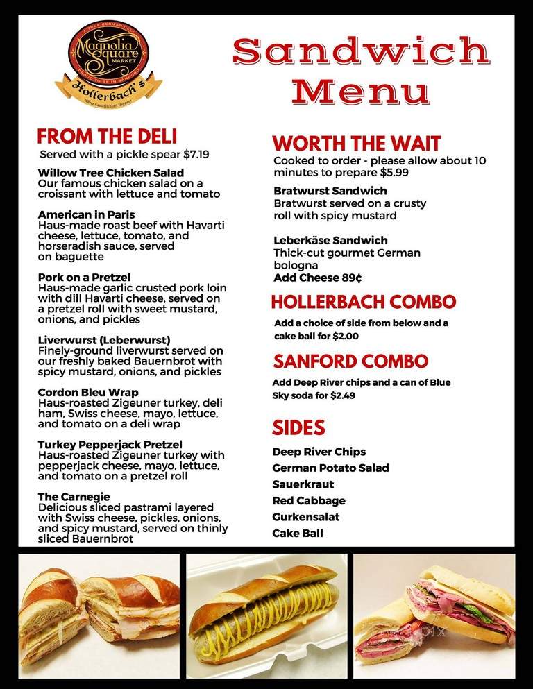 Hollerbachs Magnolia Square Market - Sanford, FL menu_pic