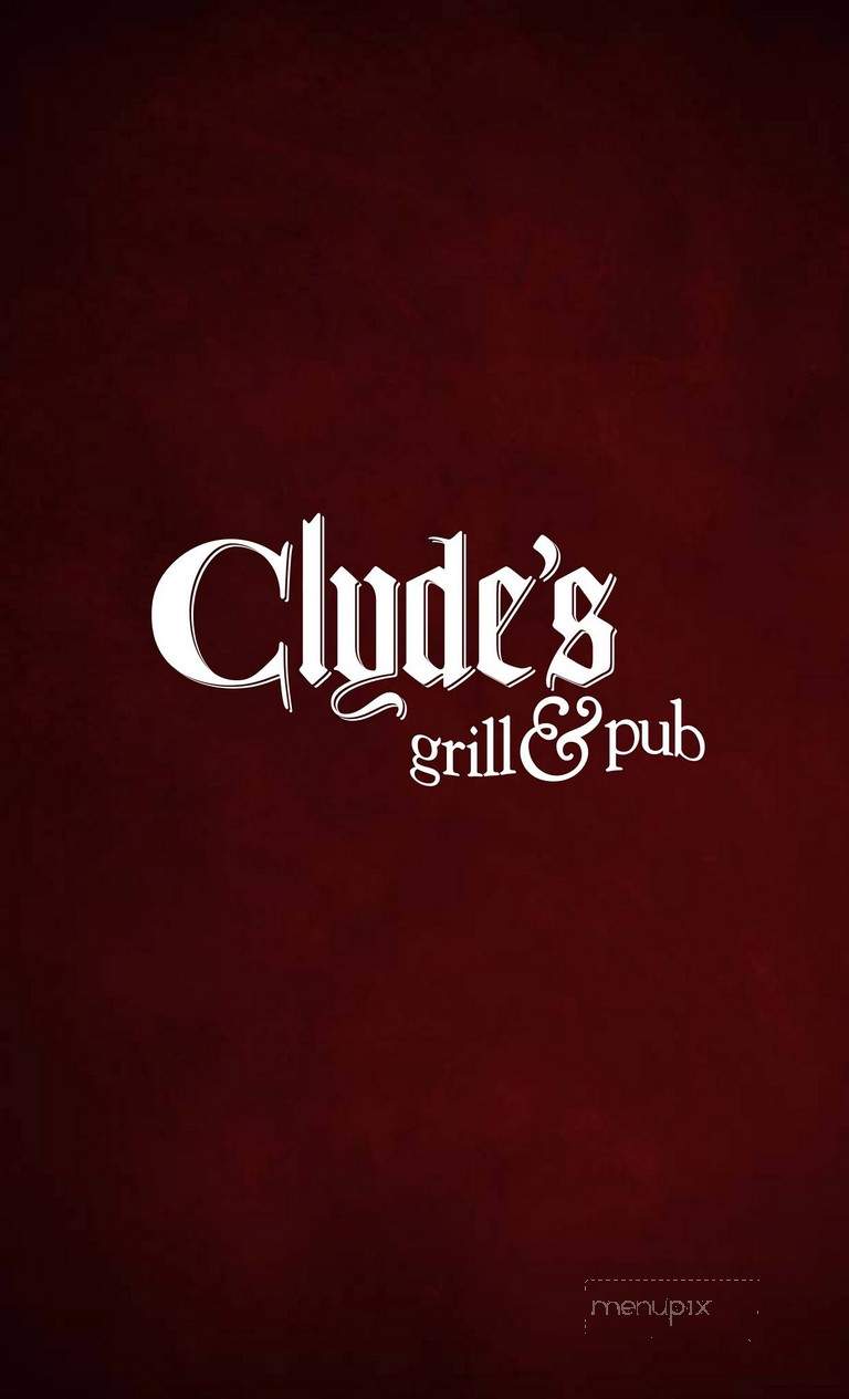 Clyde's Grill Pub - Sioux City, IA menu_pic