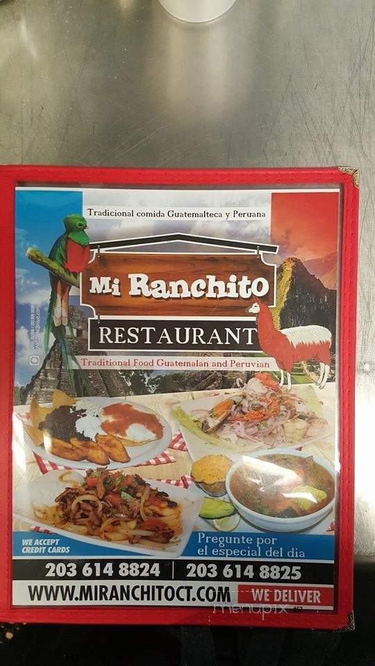Mi Ranchito - Stamford, CT menu_pic