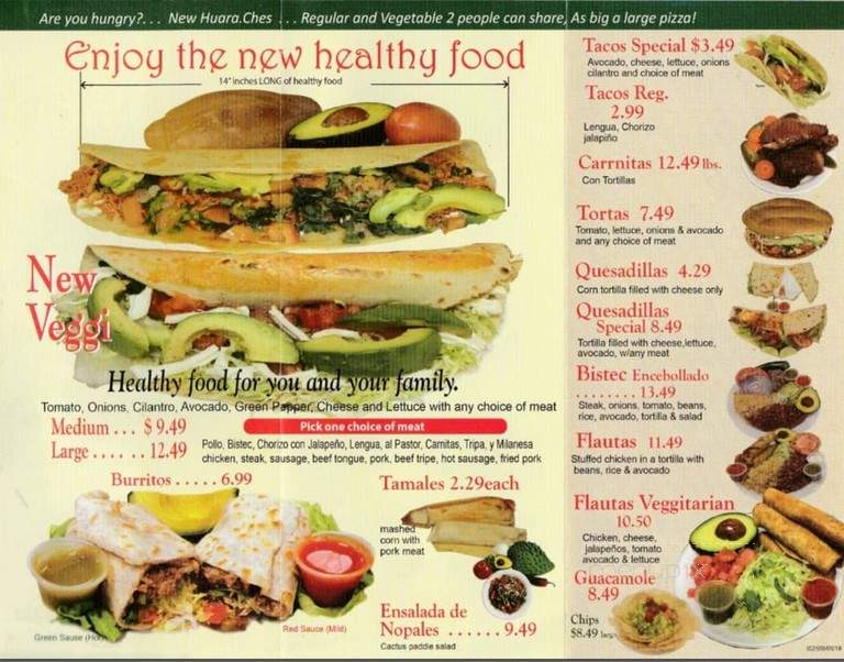 Taco La Rosa - Willimantic, CT menu_pic