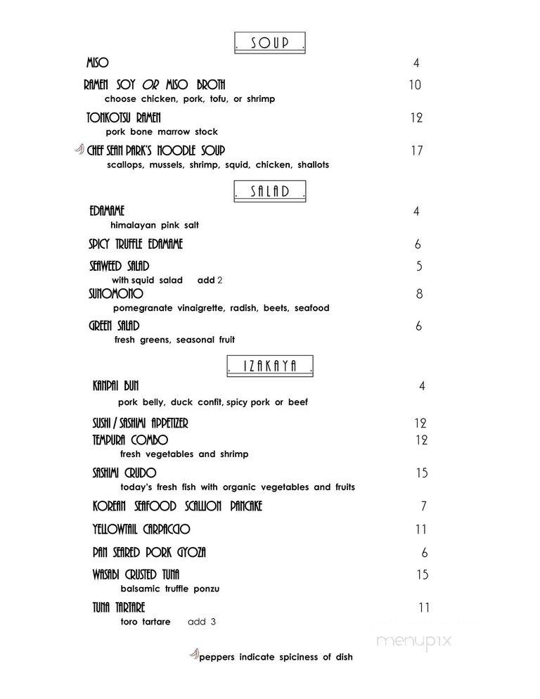 Kanpai Japanese Restaurant - Mt Pleasant, SC menu_pic