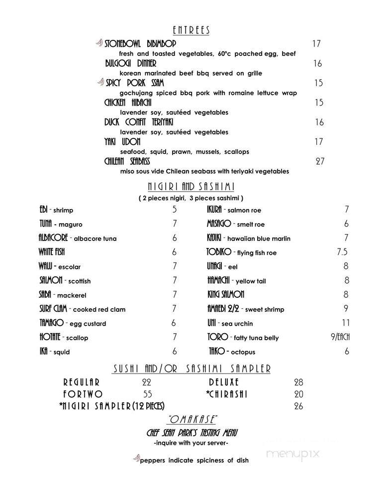 Kanpai Japanese Restaurant - Mt Pleasant, SC menu_pic
