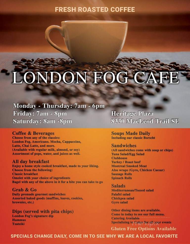 London Fog Cafe - Calgary, AB