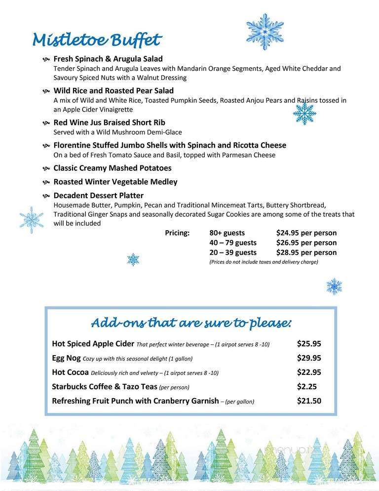 The Butler Did it - Richmond, BC menu_pic