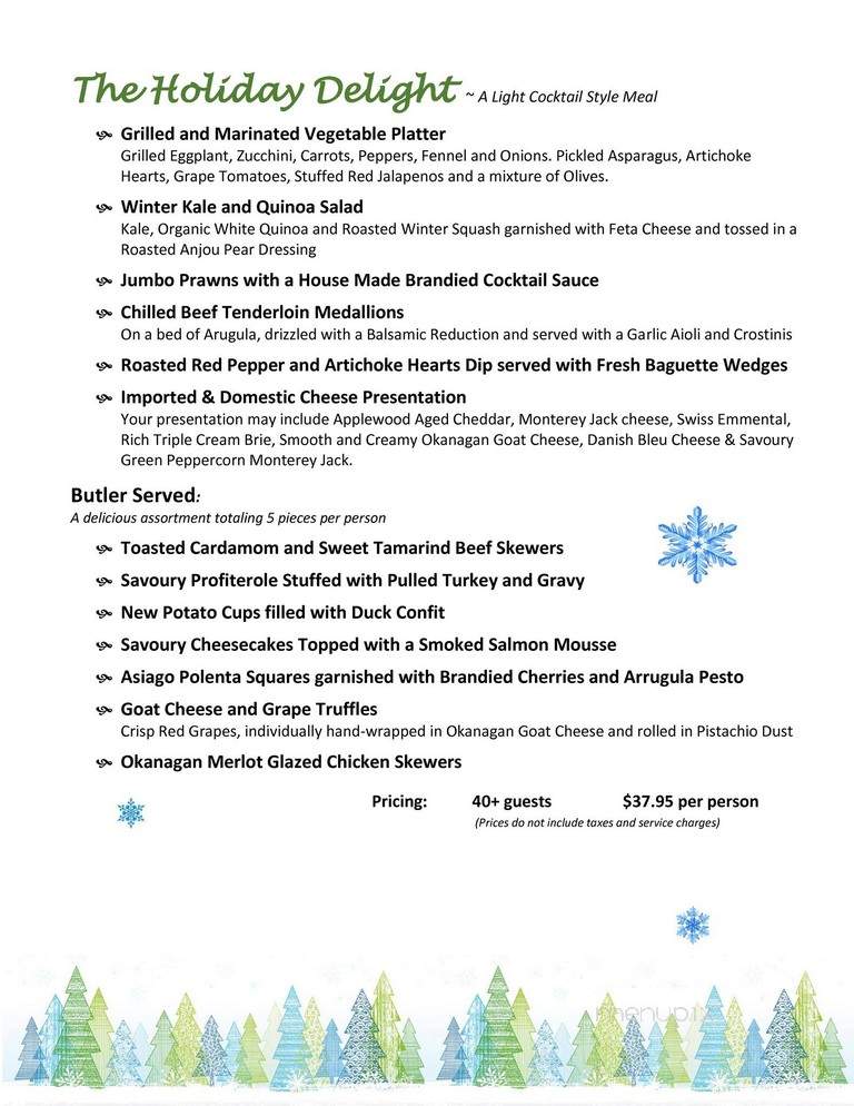 The Butler Did it - Richmond, BC menu_pic