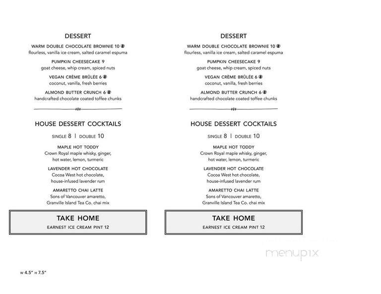 Edible at the Market - Vancouver, BC menu_pic