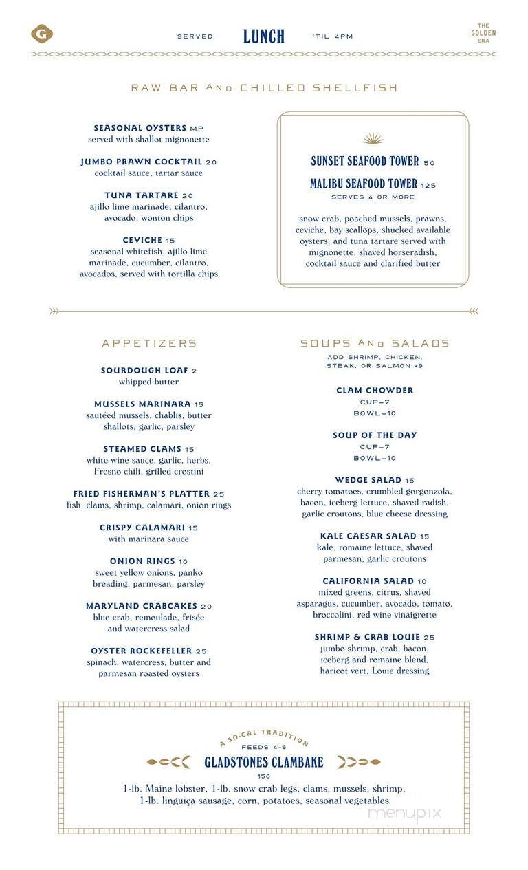 Gladstones - Pacific Palisades, CA menu_pic