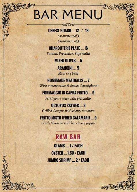 Marco Polo Cafe - New York, NY menu_pic