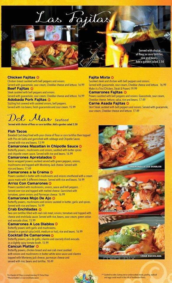 Mazatlan Mexican Restaurant - Mountlake Terrace, WA menu_pic