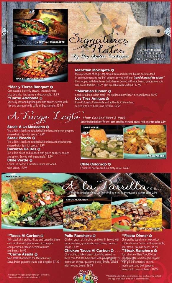 Mazatlan Mexican Restaurant - Mountlake Terrace, WA menu_pic