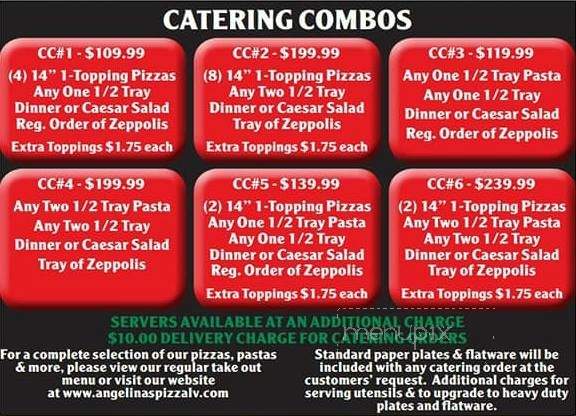 Angelinas Pizzeria - Henderson, NV menu_pic