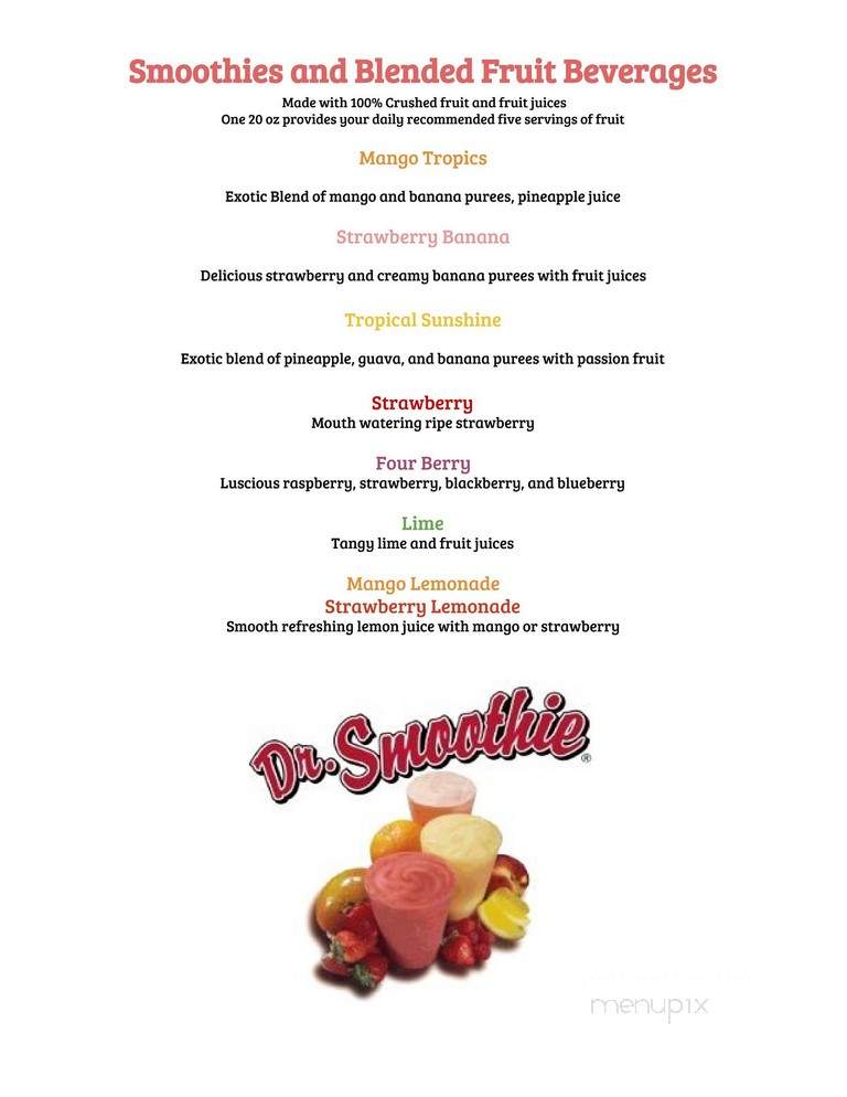 Coffee Break Cafe - Sacramento, CA menu_pic