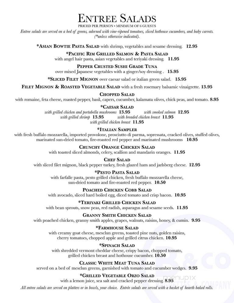Baguettes and Company - New York, NY menu_pic