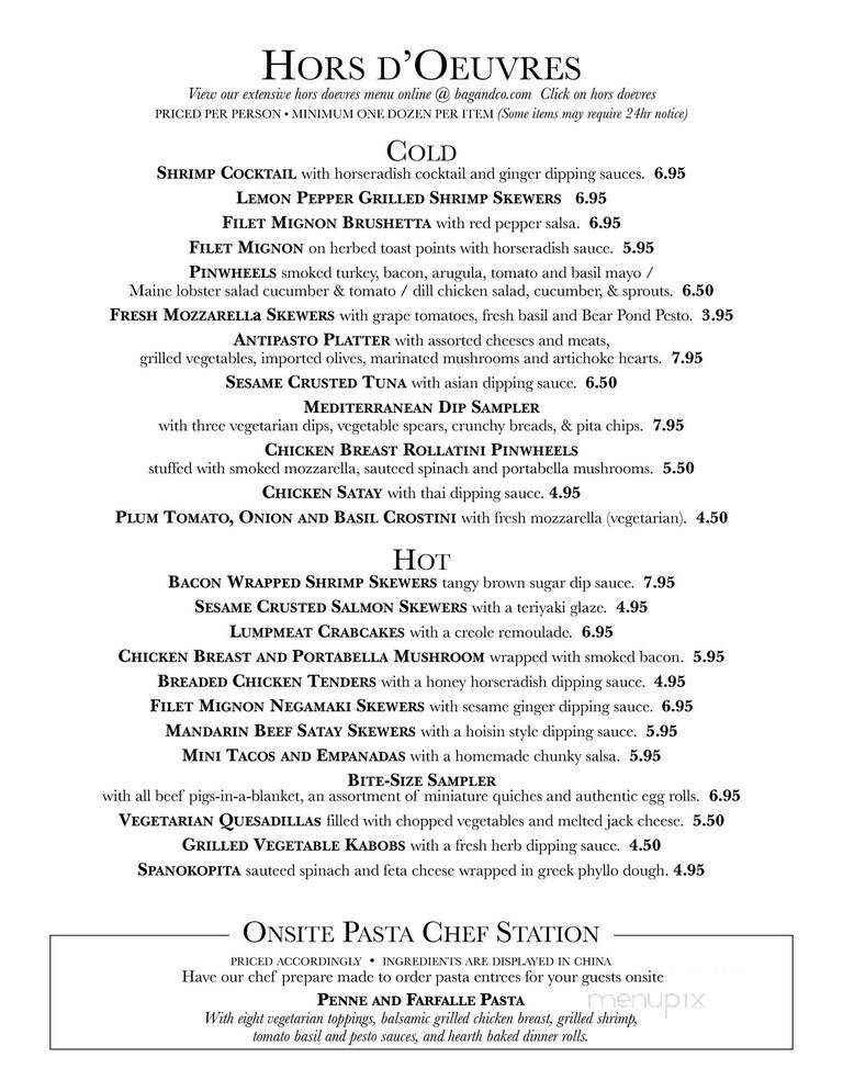 Baguettes and Company - New York, NY menu_pic