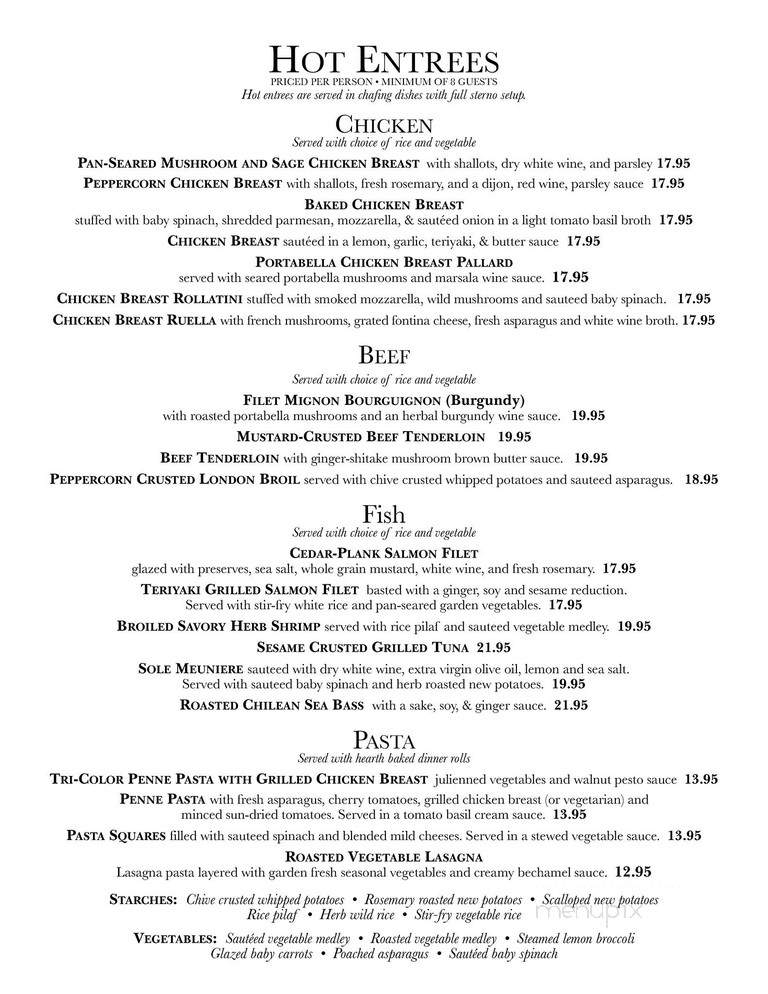 Baguettes and Company - New York, NY menu_pic
