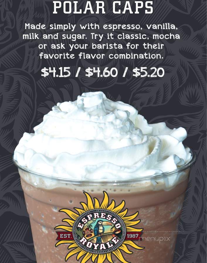 Espresso Royale - Madison, WI menu_pic