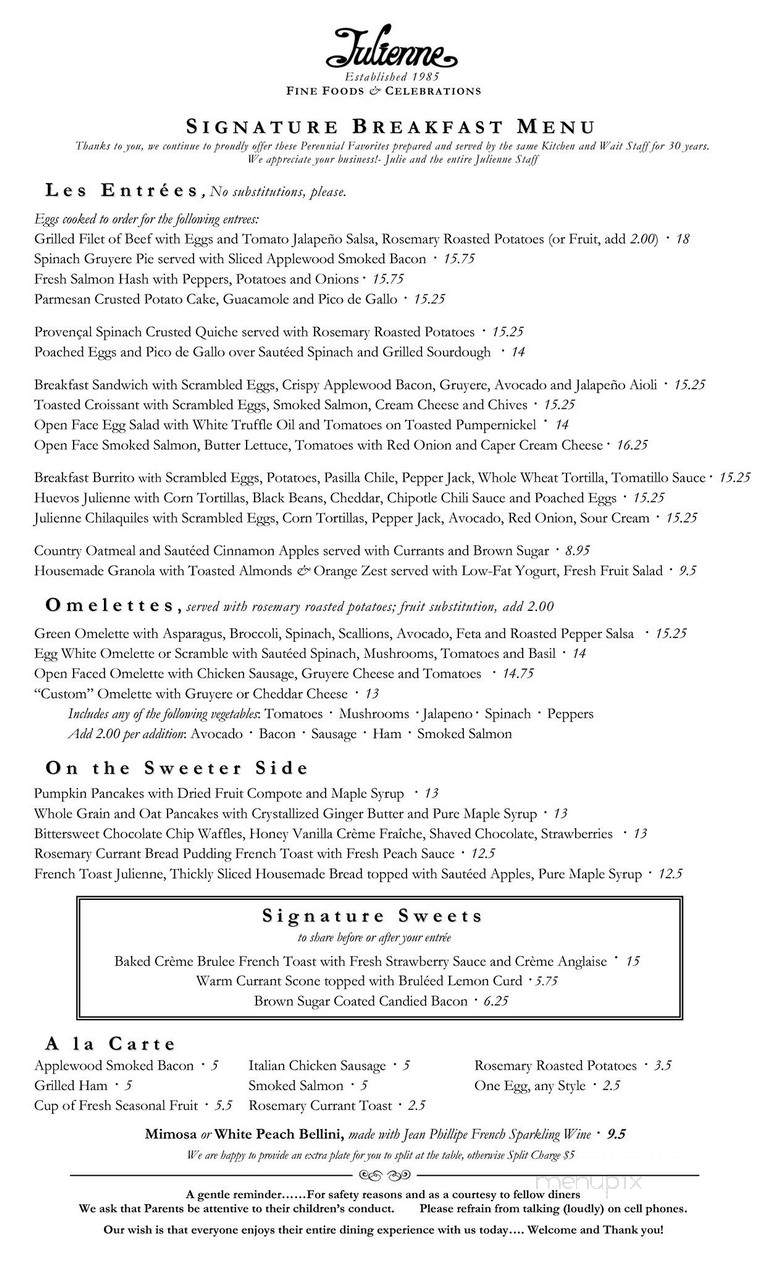 Julliene - San Marino, CA menu_pic
