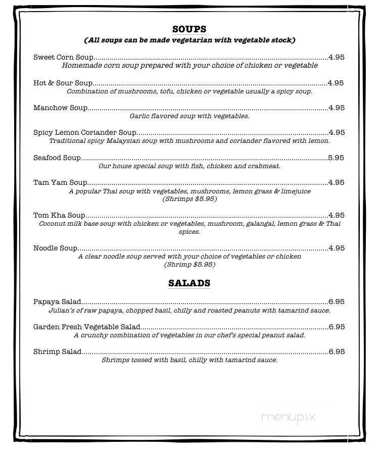 Masala Wok - Hicksville, NY menu_pic