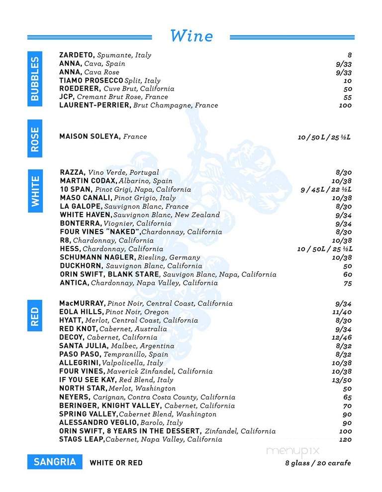Mosaic - Suffolk, VA menu_pic