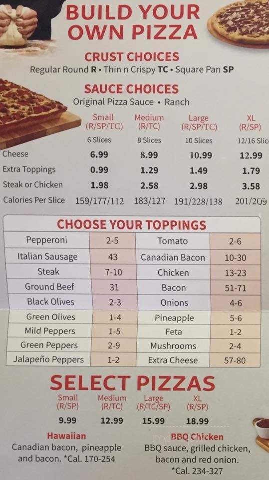 Papas Pizza To Go - Millen, GA menu_pic
