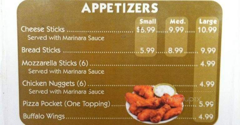 Pizza House - Hallsville, TX menu_pic
