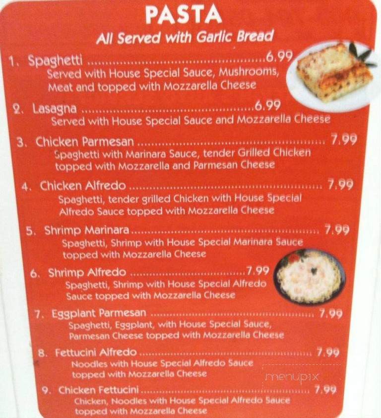 Pizza House - Hallsville, TX menu_pic