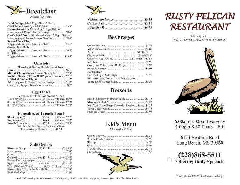 Rusty Pelican - Long Beach, MS