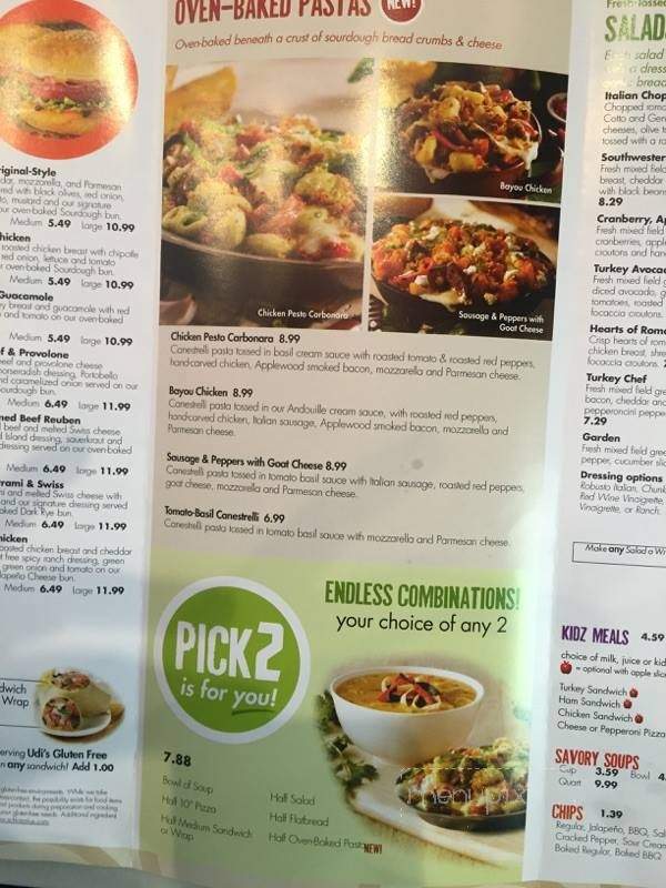 Schlotzkys Deli - Willoughby, OH menu_pic