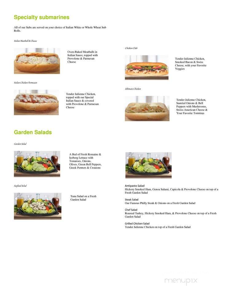 Sobik's Subs - Orlando, FL menu_pic