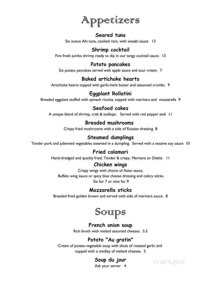 White Wolf - Napanoch, NY menu_pic