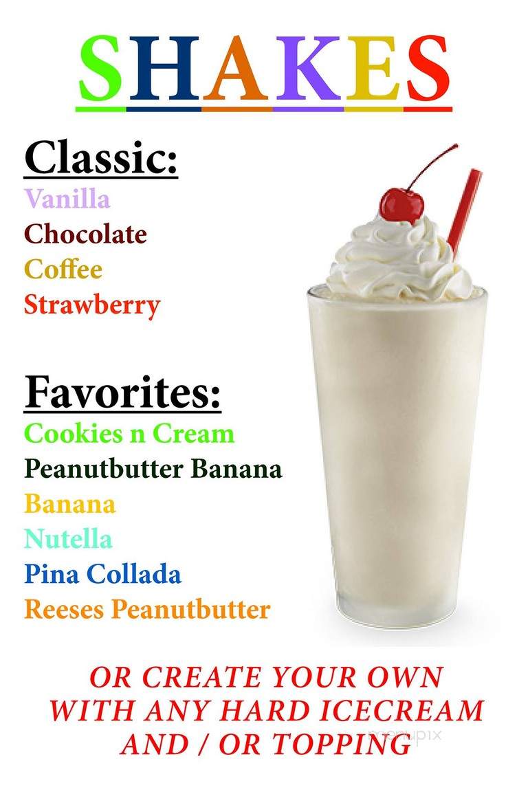 Scoops - Clayton, NY menu_pic