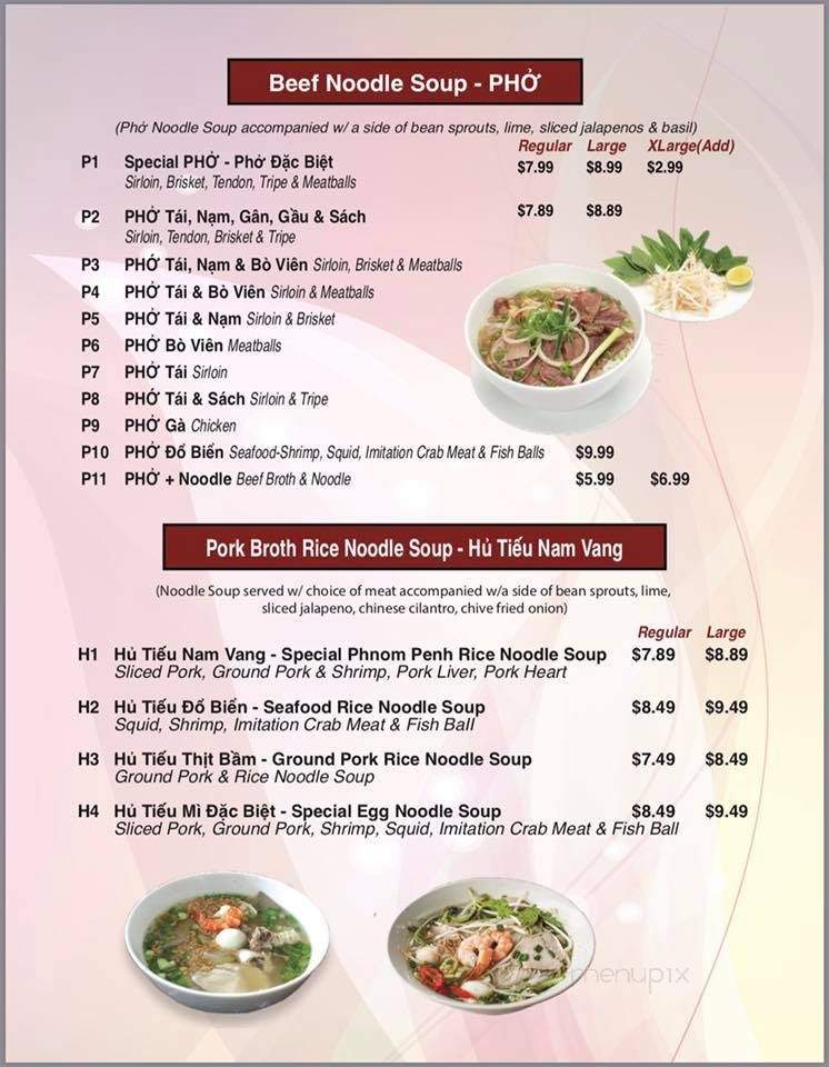Asian Bistro - Wichita, KS menu_pic