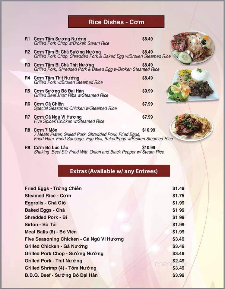 Asian Bistro - Wichita, KS menu_pic