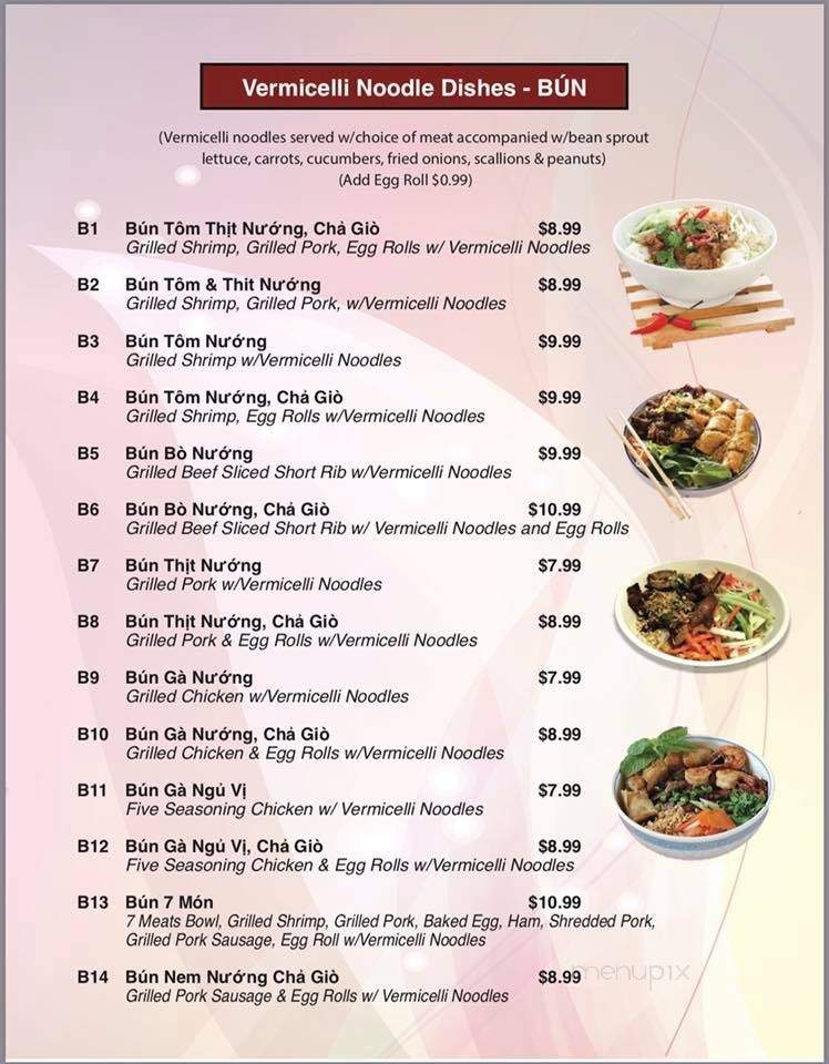 Asian Bistro - Wichita, KS menu_pic