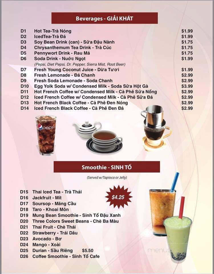 Asian Bistro - Wichita, KS menu_pic