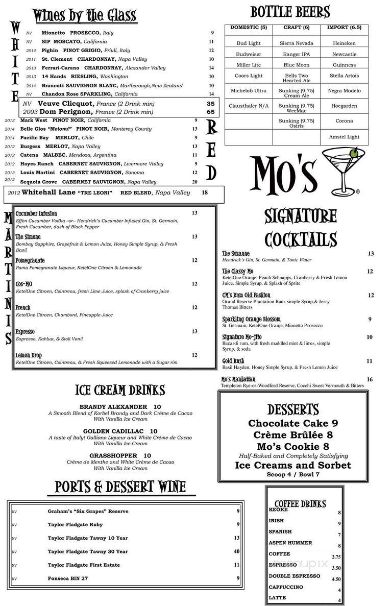 Mos A Place for Steaks - Indianapolis, IN
