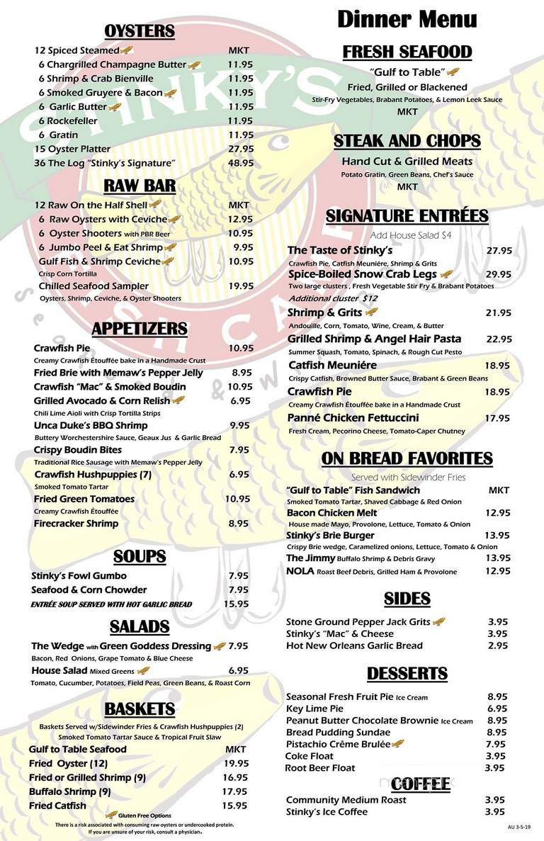 Off The Grill - Auburn, AL menu_pic