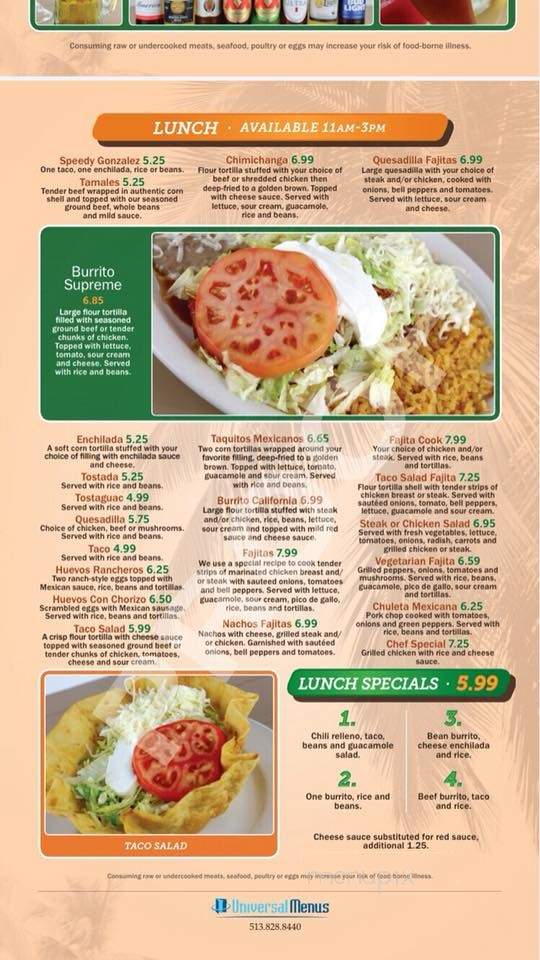 La Isla - Lawrenceburg, KY menu_pic