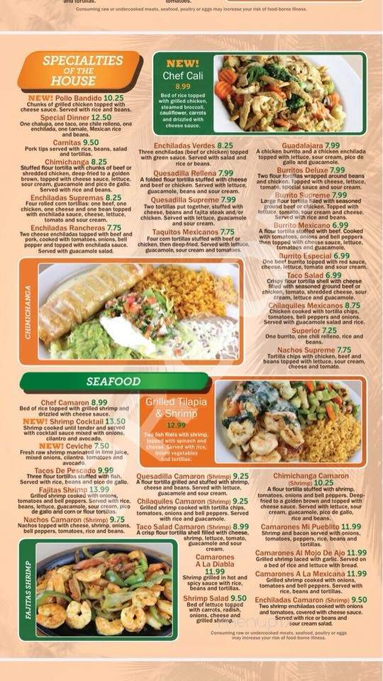 La Isla - Lawrenceburg, KY menu_pic