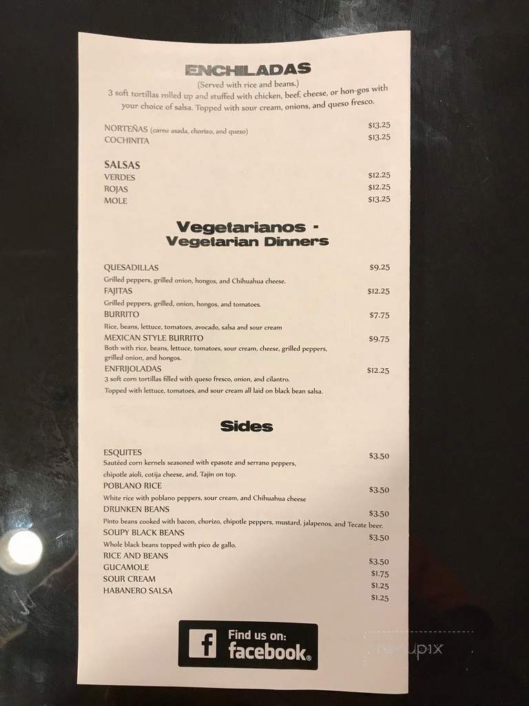 El Molcajete - Geneva, IL menu_pic