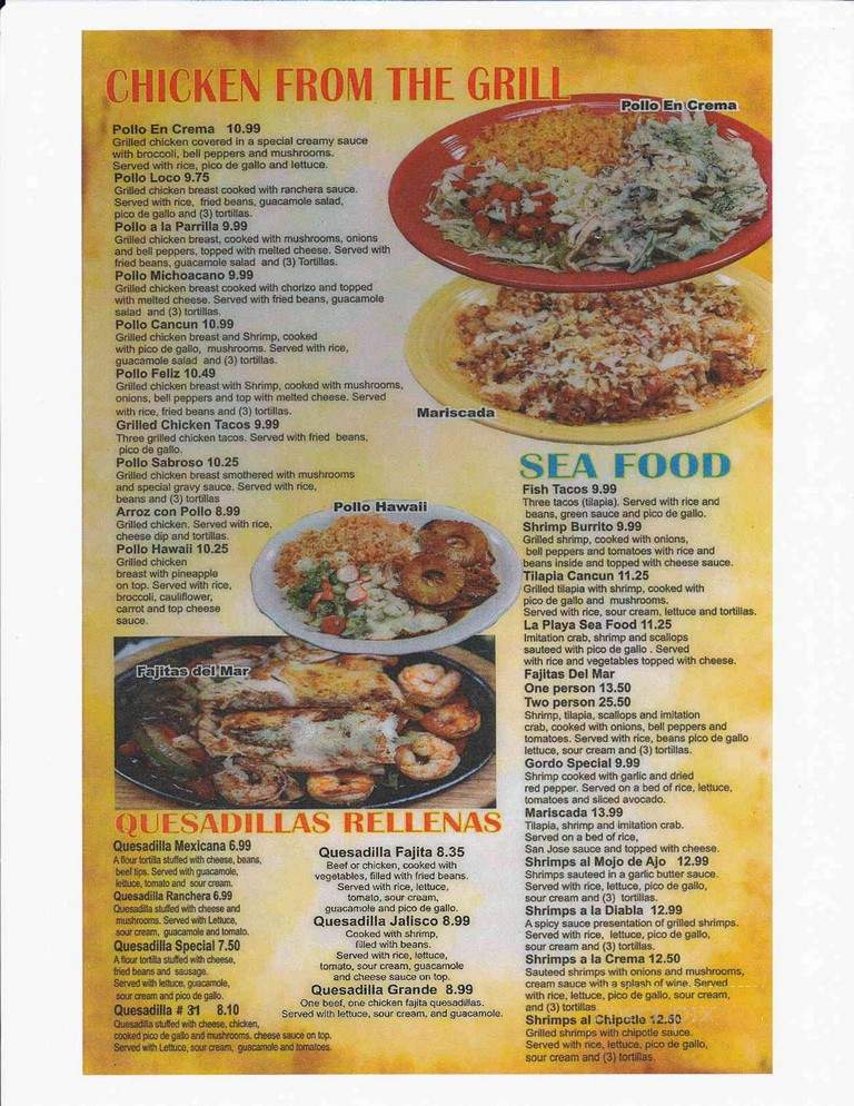 El Maguey - Liberty, MO menu_pic