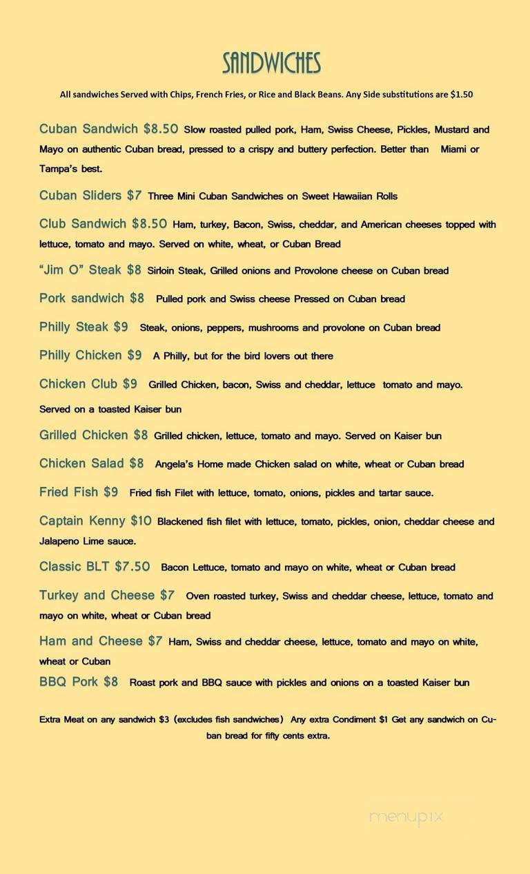Angela's Deli - Athens, TN menu_pic
