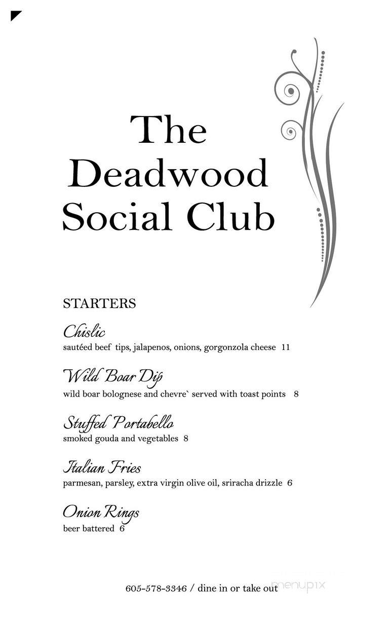 Deadwood Social Club - Deadwood, SD