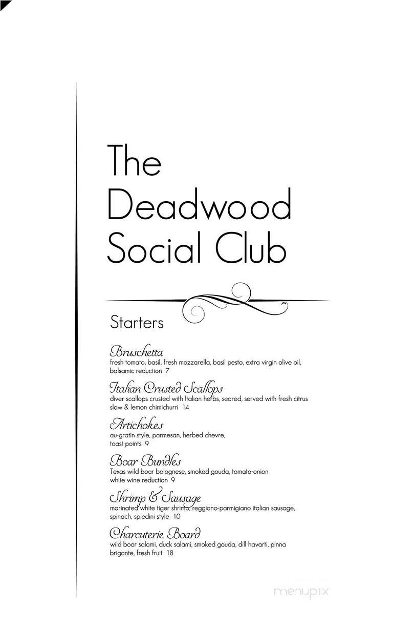 Deadwood Social Club - Deadwood, SD