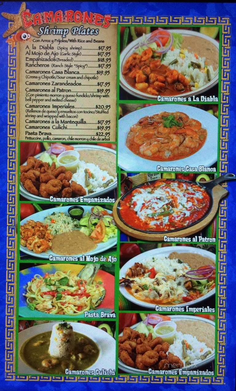 Las Islitas - Las Vegas, NV menu_pic