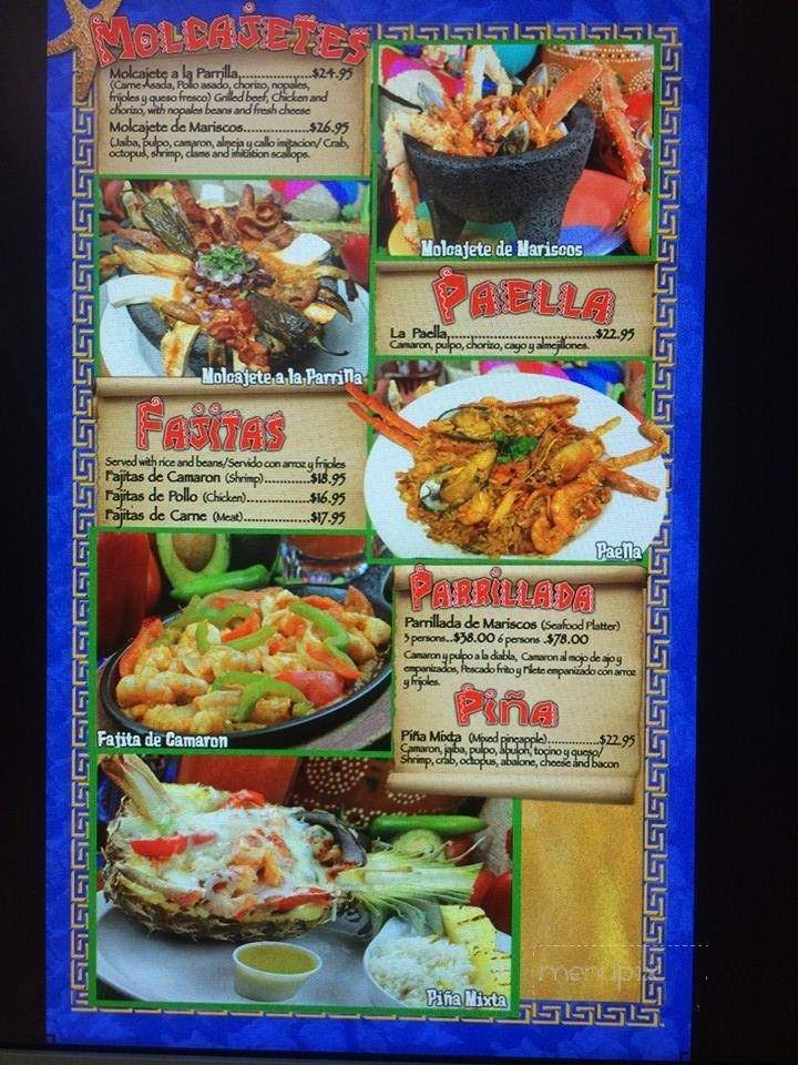 Las Islitas - Las Vegas, NV menu_pic